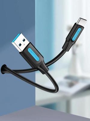 Кабель USB - Type-C 1 м черный – фото 1