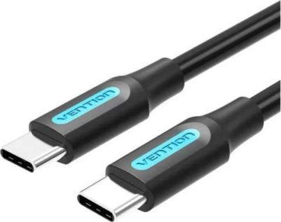 Кабель USB Type-C-USB Type-C, быстрая зарядка, 5А, 100 Вт, 1 м, черный