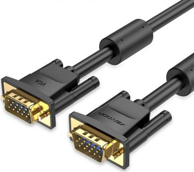 Кабель VGA-VGA, M-M 3м Black (DAEBI) – фото 2