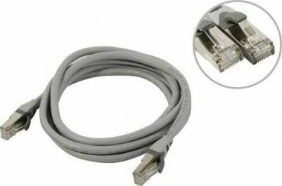 Патч-корд SFTP 2м (IBHHH) категория 6a серый