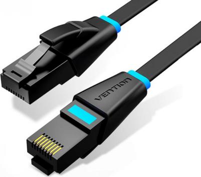 Сетевой кабель UTP cat.6 RJ45 5m Black IBJBJ – фото 1