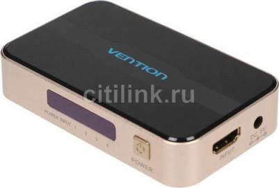 Сплиттер видео 4xHDMI (f) - ver 1.4, GOLD, золотистый [accg0] – фото 2