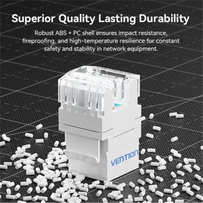 Вставка Keystone Jack Cat.6 неэкранированный 180 градусов Белый IRHW0 – фото 5