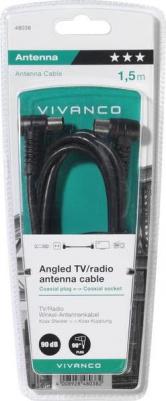 Кабель 48038.48/20 15WB Coax - Coax 1.5м Black – фото 3