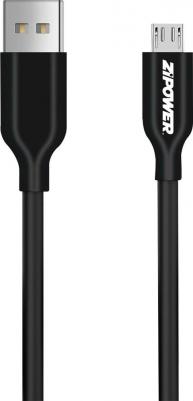 ZipowerКабель USB MICRO USB c ПВХ оплеткой PM6730 / 2М