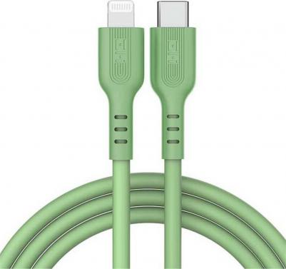 Кабель GL870 Type-C to Lightning 1m green (ZMKGL870CNGR)