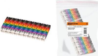 Маркер МКН-"0,1,2,3,4,5,6,7,8,9" 6мм2 (100шт/упак), цена за 1 упак