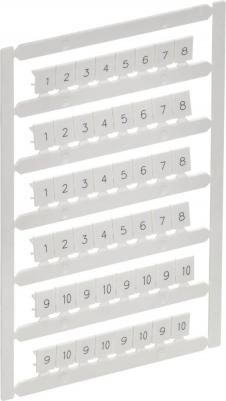 Маркеры ARMAFIX используются для маркировки рядов клеммных колодок ARMAFIX в системах распределения. Устанавливаются в соответствующие пазы клеммы 4610084782608