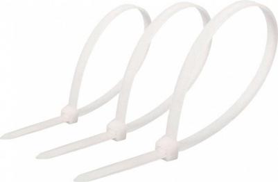 NO-224-191 Кабельная стяжка NO-224-191 нейлоновая 3.6 х 250 мм белая Simple, цена за 1 шт