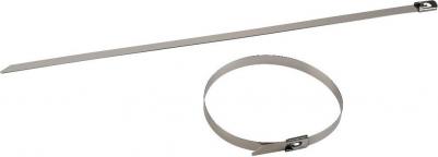 NO-225-242 Кабельная стяжка стальная AISI 304 NO-225-242 7.9 x 300 мм 50 шт, цена за 1 шт