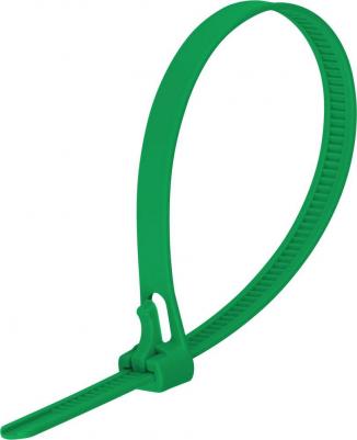 Многоразовая стяжка предназначена для соединения электропроводов, кабелей в единый пучок и организации аккуратного хранения, туризма и рыбалки