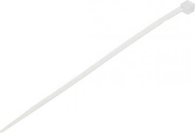 Стяжка кабельная 150х3,5 мм нейлонoвая белая (100 шт.) – фото 1