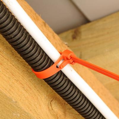 Стяжка кабельная PRM S19 0067 9 200х7,5 мм многоразовая нейлоновая серая – фото 3