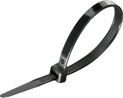 стяжка Хомут (стяжка) нейлоновый 150x2.5 мм 100 штук (49408) – фото 3