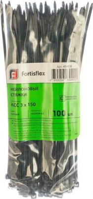 стяжка Хомут (стяжка) нейлоновый 150x2.5 мм 100 штук (49408)