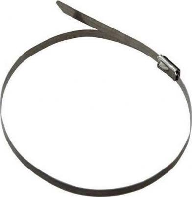 Хомут стальной GNC-46-600-S, 4,6х600мм, 50 шт, сталь 304, 1/100, цена за 1 упак