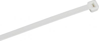Хомут P6.6 самозатухающий белый 4,8х200мм 100шт/упак, цена за 1 упак