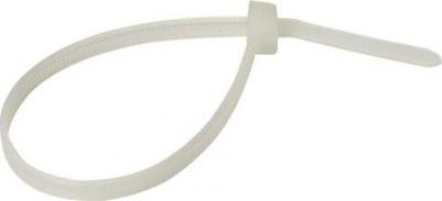 Хомут кабельный ХКн 4,8х200мм нейлон белый (100шт), цена за 1 упак – фото 1