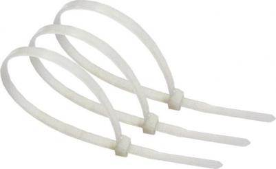 Хомут 3,6х150 мм, нейлон, белый, 25 штук SQ0515-0311