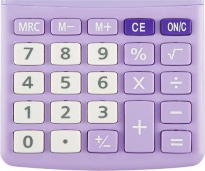 Калькулятор настольный AС-223P 8-разрядный фиолетовый/белый 134x107x34 мм – фото 4