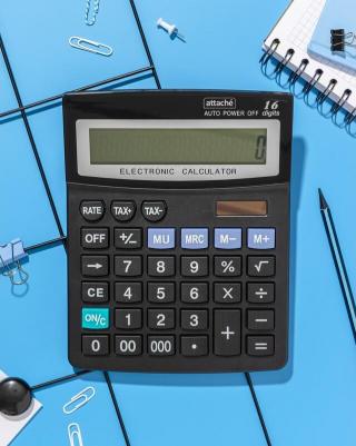 Калькулятор настольный ATC-222-16F 16-разрядный черный 208x160x48 мм – фото 10