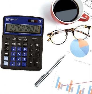 Настольный калькулятор EXTRA-12-BKBU – фото 15