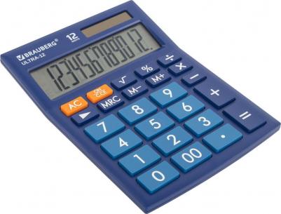 Настольный калькулятор ULTRA-12-BU – фото 13