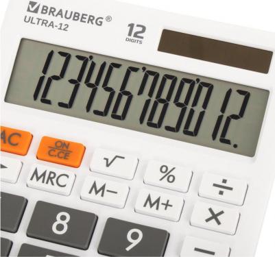 Настольный калькулятор ULTRA-12-WT – фото 12