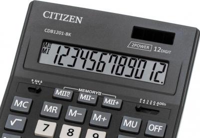 Калькулятор CDB1201BK черный 12-разр – фото 17
