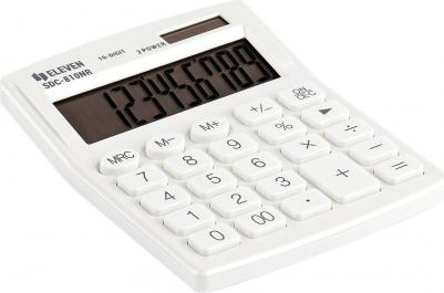 Калькулятор настольный SDC810NRWHE 10-разрядный белый 127x105x21 мм – фото 10