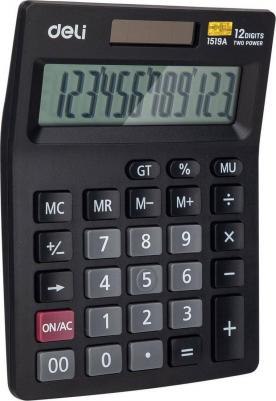 Калькулятор настольный E1519A 12-разрядный черный 205х132х105 мм – фото 6