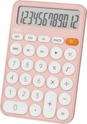 Калькулятор настольный EM124 12 разрядный розовый 158х105x28 мм – фото 6