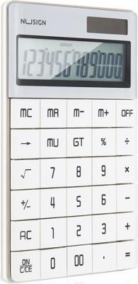 Калькулятор настольный Nusign ENS041WHITE белый 12-разр