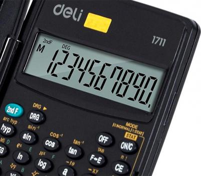 Калькулятор научный 1711 8+2-разрядный 56 функций 120х72х12 мм – фото 7