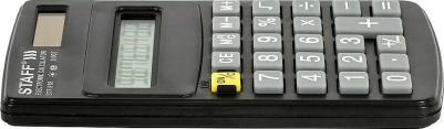 Калькулятор карманный STF-818, 8 разрядов, двойное питание, 250142 – фото 5