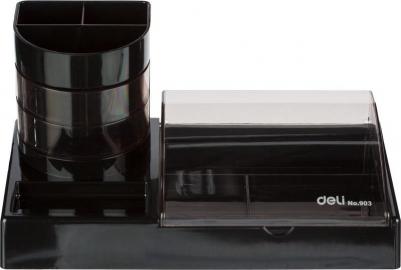 Настольный набор черный/прозрачный 16 предметов – фото 10