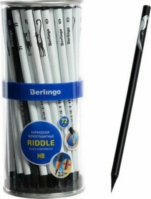 Карандаш чернографитный Riddle HB BP01165 – фото 1