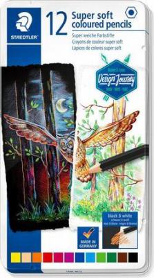 Карандаши цветные SuperSoft. Pastel, 12 пастельных цветов ISBN 4260107514862 – фото 4