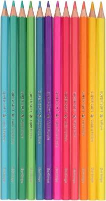 Карандаши цветные SuperSoft. Pastel, 12 пастельных цветов ISBN 4260107514862 – фото 6