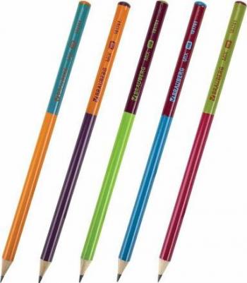 Карандаш чернографитный "MIX", 1 шт., HB, 181761 – фото 3