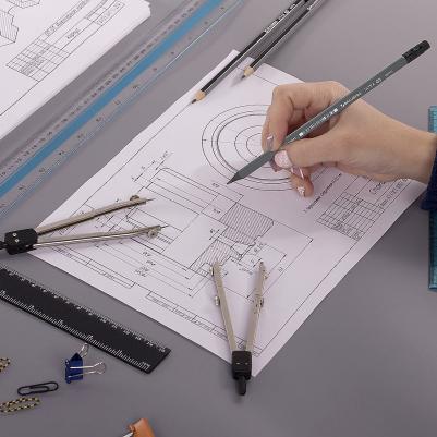 Карандаш чернографитный "ULTRA", 1 шт., HB, с ластиком, пластиковый, 181711 – фото 2