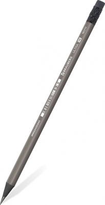 Карандаш чернографитный "ULTRA", 1 шт., HB, с ластиком, пластиковый, 181711
