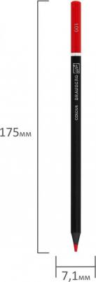 Карандаши цветные художественные PREMIERE, НАБОР 48 цветов, 4 мм, металл кейс, 181694 – фото 5