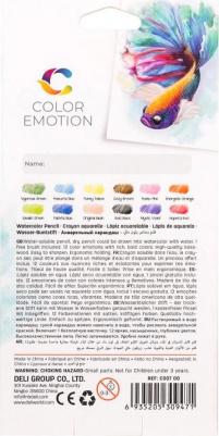Карандаши цветные акварельные Color Emotion 12 цветов EC00700 – фото 6