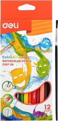 Карандаши цветные акварельные Color Emotion 12 цветов EC00700 – фото 7