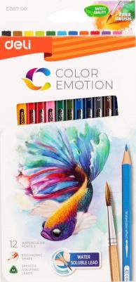 Карандаши цветные акварельные Color Emotion 12 цветов EC00700 – фото 12