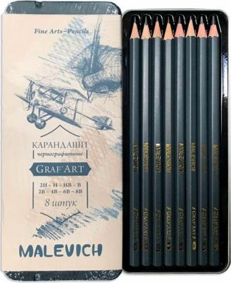 Набор чернографитных карандашей Graf'Art шестигранных – фото 15