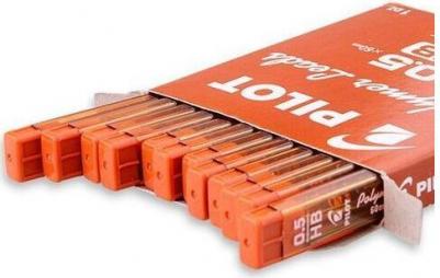 Грифели запасные, КОМПЛЕКТ 12 шт., PPL-5, HB, 0,5 мм – фото 1