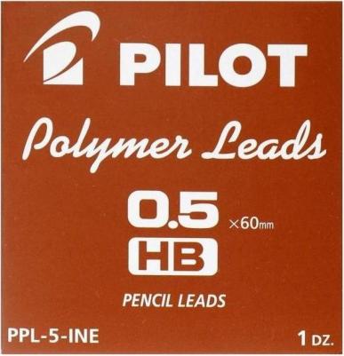 Грифели запасные, КОМПЛЕКТ 12 шт., PPL-5, HB, 0,5 мм – фото 3