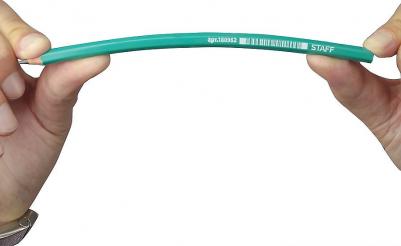 Карандаш чернографитный, 1 шт., НВ, без резинки, пластиковый, корпус зеленый, заточенный, 180962 – фото 7